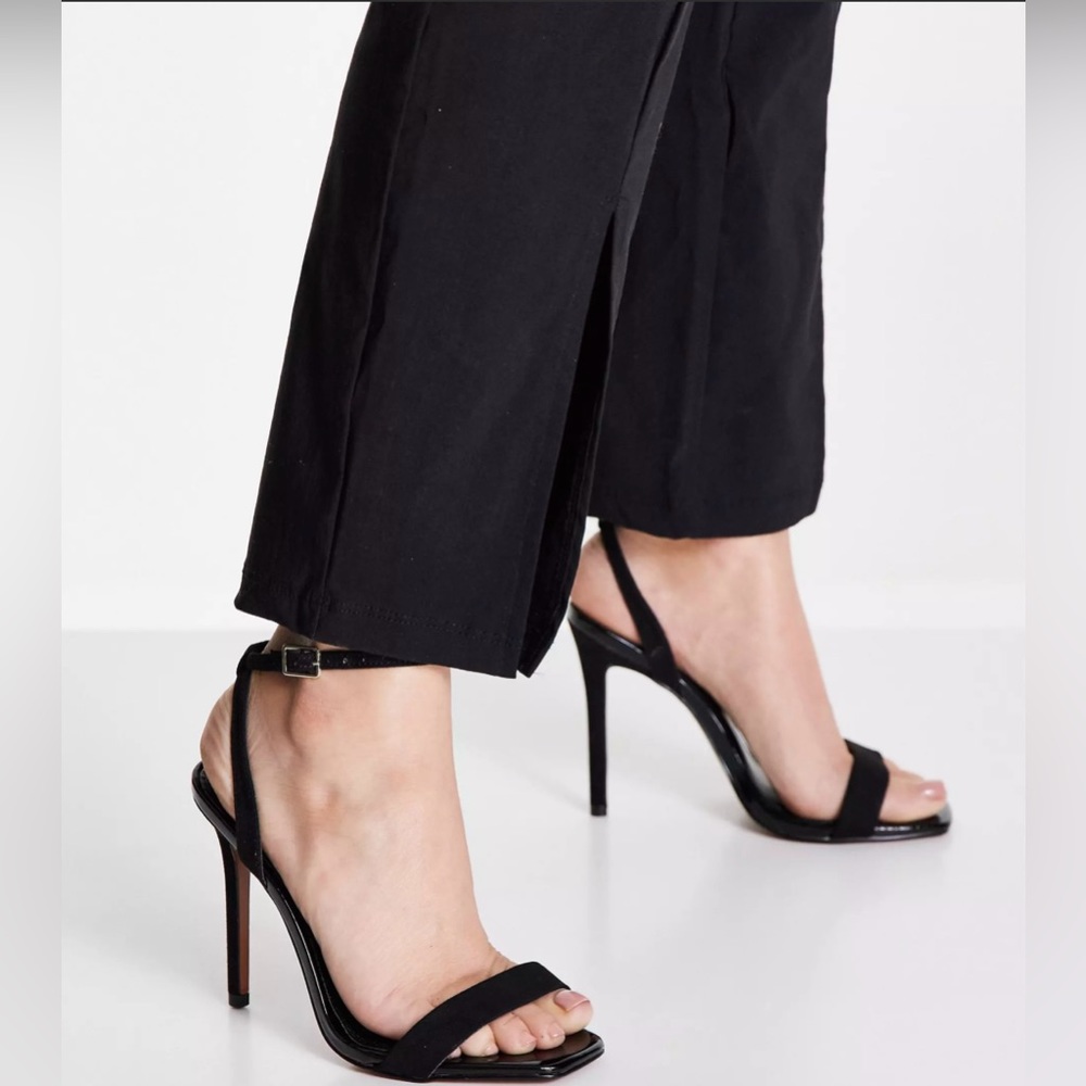 ASOS DESIGN Neva barely there heeled sandals